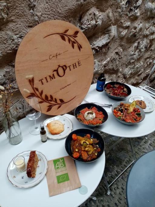 Chambre Atypique Dans Cafe Healthy Saint-Paul-de-Vence Dış mekan fotoğraf